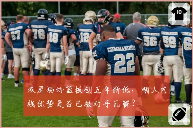 浓眉场均篮板创五年新低，湖人内线优势是否已被对手瓦解？
